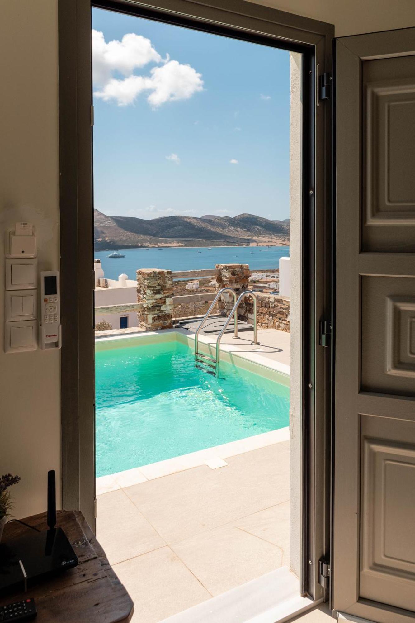 Deja Blue Villa 1 Agios Georgios  外观 照片