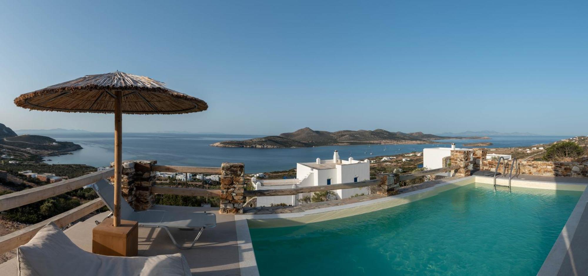 Deja Blue Villa 1 Agios Georgios  外观 照片